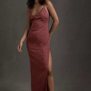 Fame and Partners Arya Jacquard Slip Dress - NWT